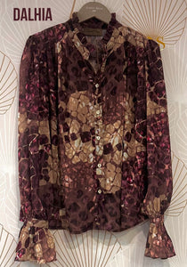 Dalhia Ruffle Blouse - 2 Colours - Scarlet Roos - New Season