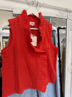 Load image into Gallery viewer, Siloe Cheesecloth Blouse - 2 Colours - An'ge
