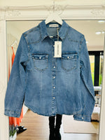 Load image into Gallery viewer, Rangler Stretch Denim Shirt - Studio Parisien - New Collection
