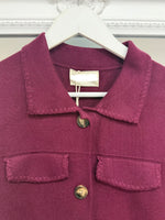 Load image into Gallery viewer, Kiss Blanket Stitch Knitted Jacket - 3 Colours - AW26
