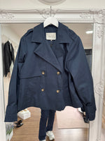 Load image into Gallery viewer, Kapatricia Crop Trench - 2 Colours - New Season - Kaffe
