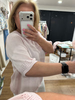 Load image into Gallery viewer, Pointelle Stitch Summer Jumper - 6 Colours - New Season
