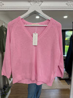 Load image into Gallery viewer, Summer V Neck Jumper - 4 Colours - Alexandre Laurent
