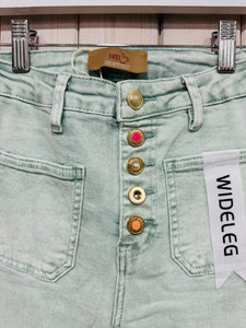 Lisa Button Feature Jeans - New Free From Humanity