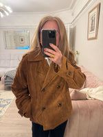 Load image into Gallery viewer, Sandrine Faux Suede Jacket - Studio Parisien
