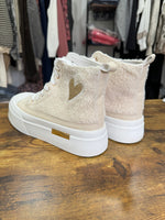 Load image into Gallery viewer, Boucle High Top Trainers - 2 Colours - New Season
