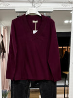 Load image into Gallery viewer, Hubbard V Neck Cashmere Blend Jumper - 3 Colours - AW26
