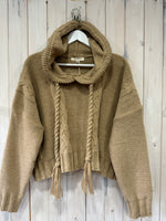 Load image into Gallery viewer, Rope Knitted Hoodie - 2 Colours - New Season
