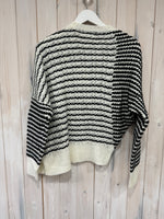 Load image into Gallery viewer, Asymmetric Monochrome Jumper - New Season - Elan
