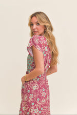 Load image into Gallery viewer, Athena Print Carmen Dress - Jaase
