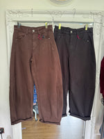 Load image into Gallery viewer, Barrel Leg Twill Jeans - 2 Colours - New Season
