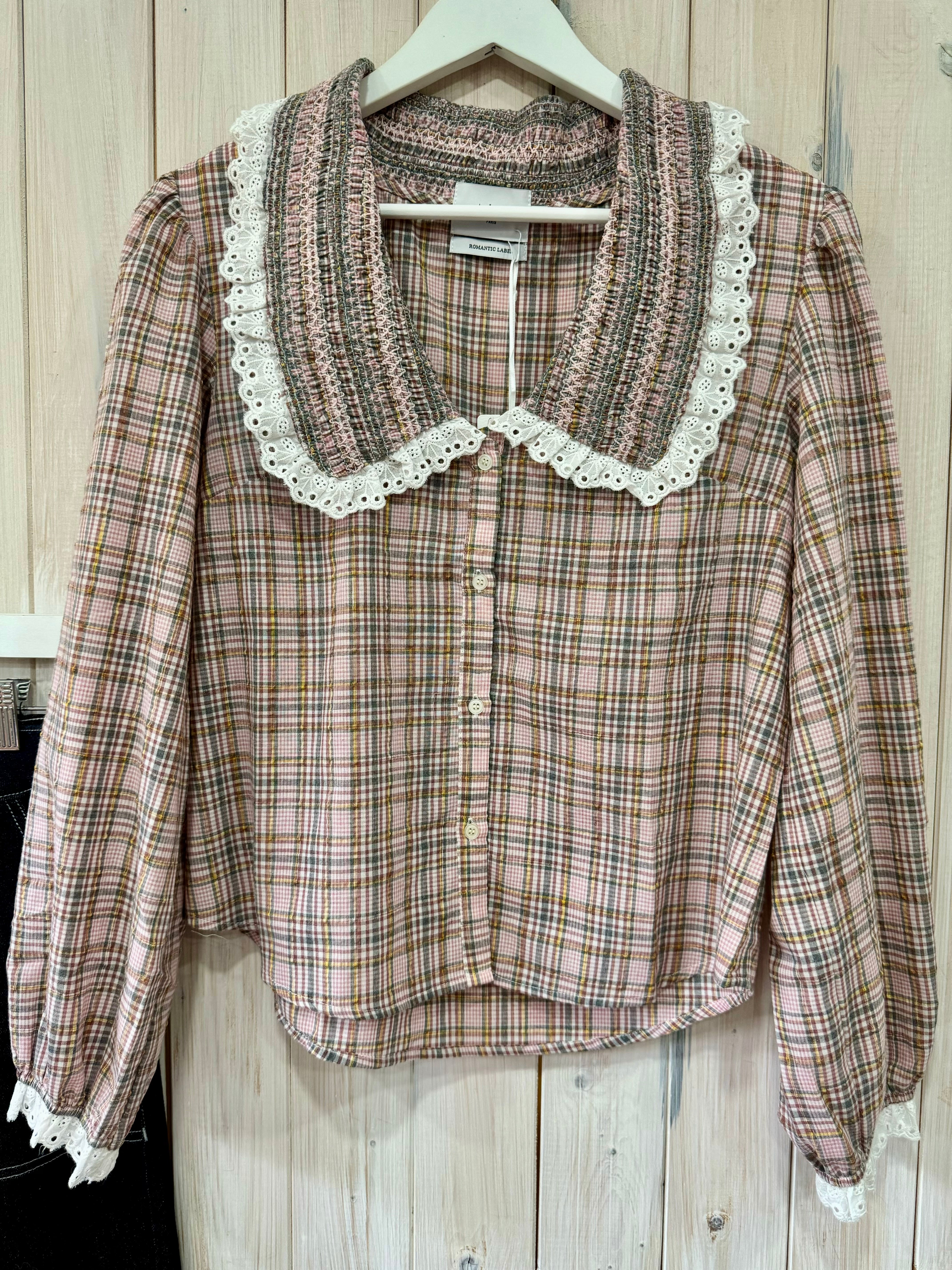 Soren Collar Blouse - 2 Colours - New Brand