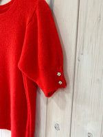 Load image into Gallery viewer, Flower Button Jumper - 4 Colours - New Collection
