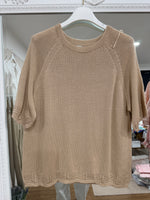 Load image into Gallery viewer, Pointelle Stitch Summer Jumper - 6 Colours - New Season
