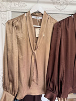 Load image into Gallery viewer, Willow Evening Blouse - 2 Colours - Ema Blues - New Season
