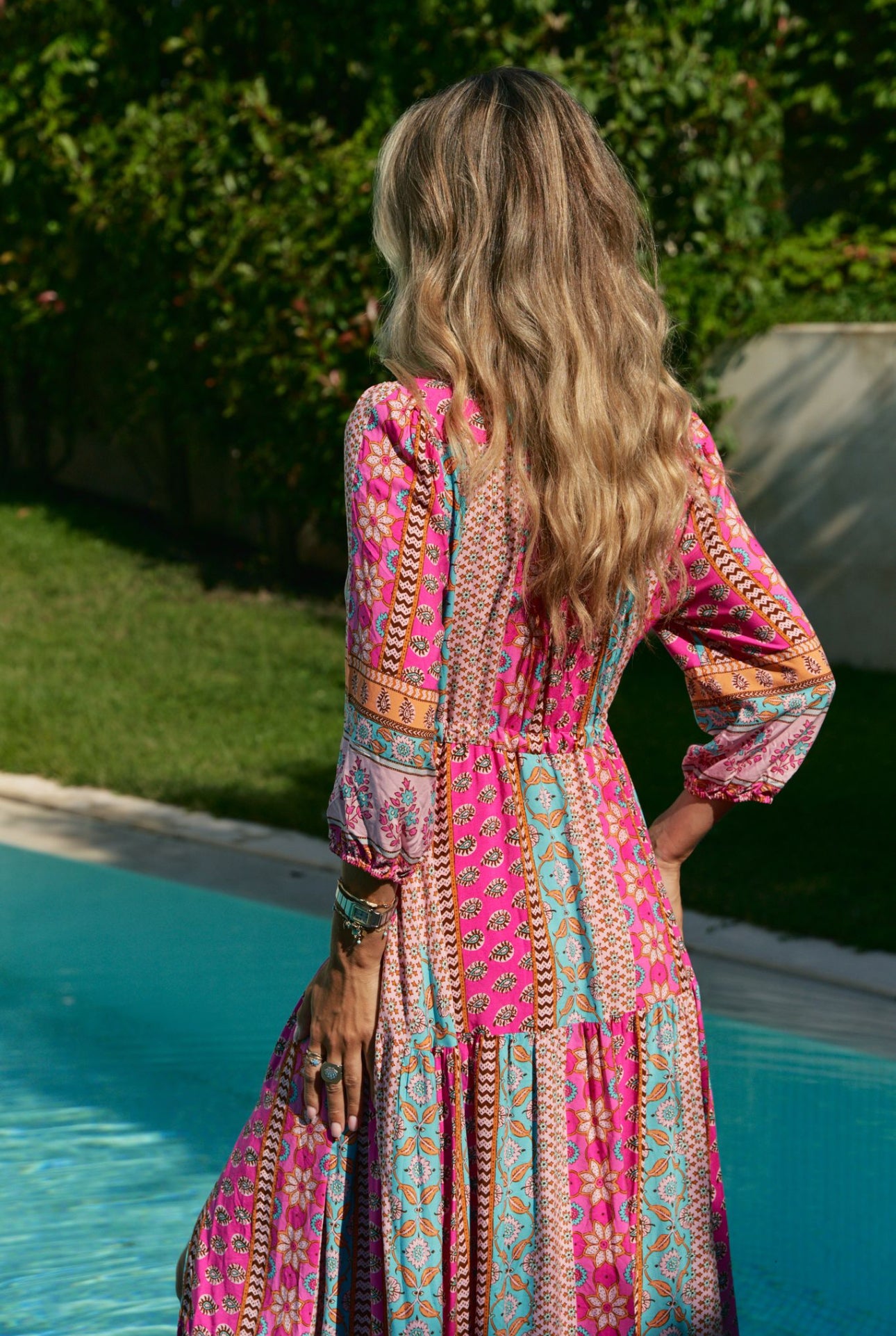 Cedella Print Tessa Maxi Dress - Jaase