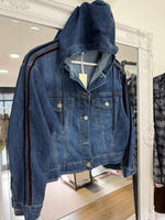 Load image into Gallery viewer, Jean Hooded Denim Jacket - AW26 Season
