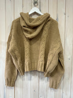 Load image into Gallery viewer, Rope Knitted Hoodie - 2 Colours - New Season
