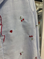 Load image into Gallery viewer, Cherry Embroidered Blouse - New Season
