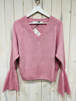 Load image into Gallery viewer, Flute Sleeve Jumper - 2 Colours - New Sprint Collection
