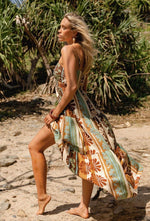 Load image into Gallery viewer, Cacao Mist Print Bambi Dress - Jaase
