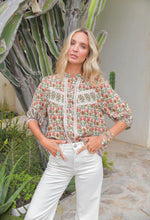 Load image into Gallery viewer, Harlowe Print Bee Blouse - Jaase - New Season
