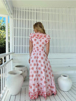 Load image into Gallery viewer, Desert Wild Flower Print Romi Maxi Dress - Jaase
