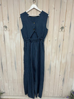 Load image into Gallery viewer, Raye Stripe Jumpsuit - New Season Scarlet Roos
