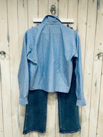 Load image into Gallery viewer, Clare Lace Stripe Shirt - Sam &amp; Lili New Collection
