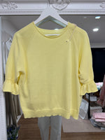 Load image into Gallery viewer, Ruffle Cuff Summer Knit - 4 Colours - New Season
