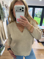 Load image into Gallery viewer, Summer V Neck Jumper - 4 Colours - Alexandre Laurent
