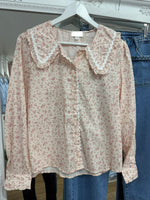 Load image into Gallery viewer, Ric Rac Rose Blouse - New Season
