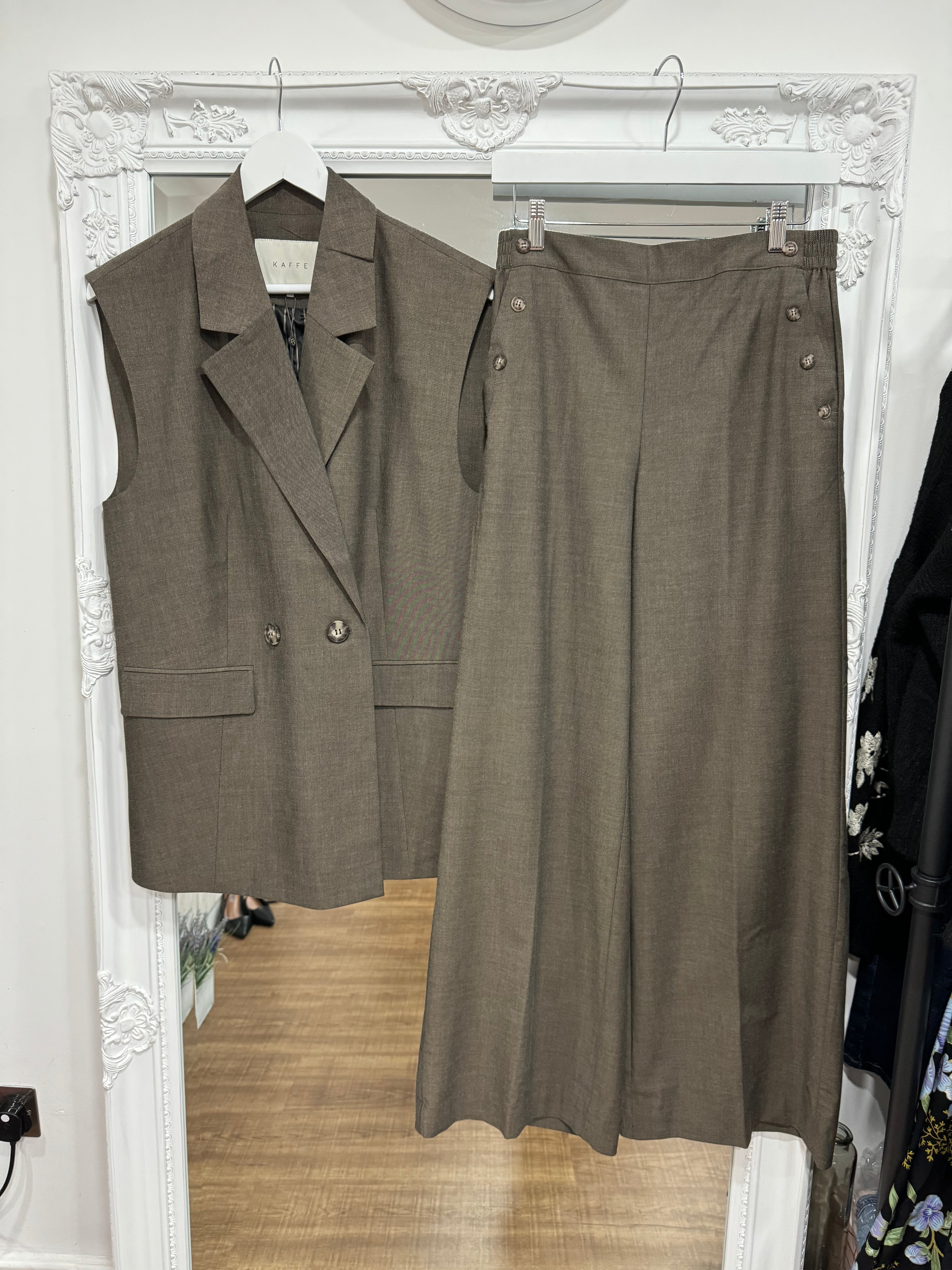 Kagigi Wide Leg Trousers - New Season - Kaffe