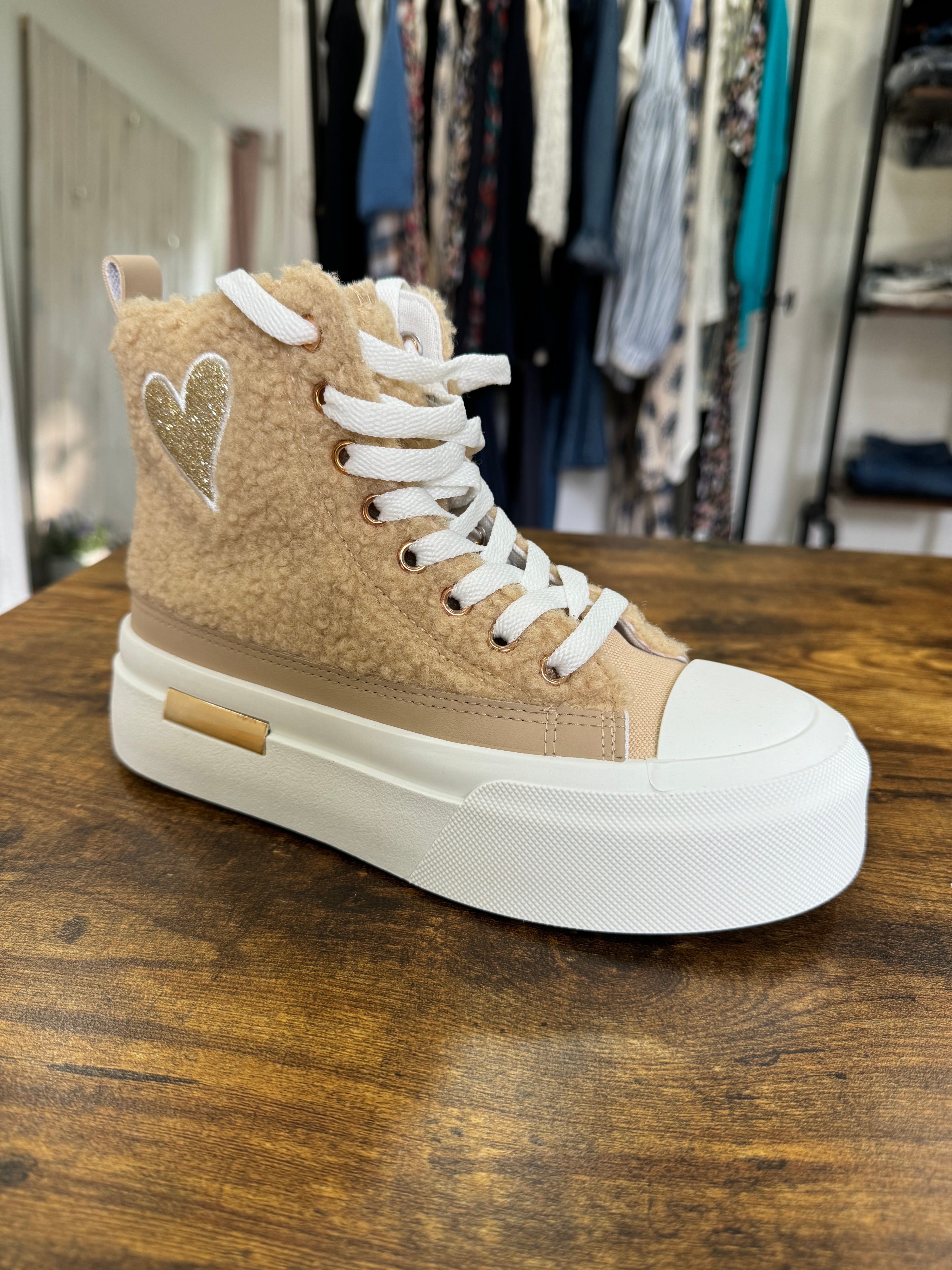 Boucle High Top Trainers - 2 Colours - New Season