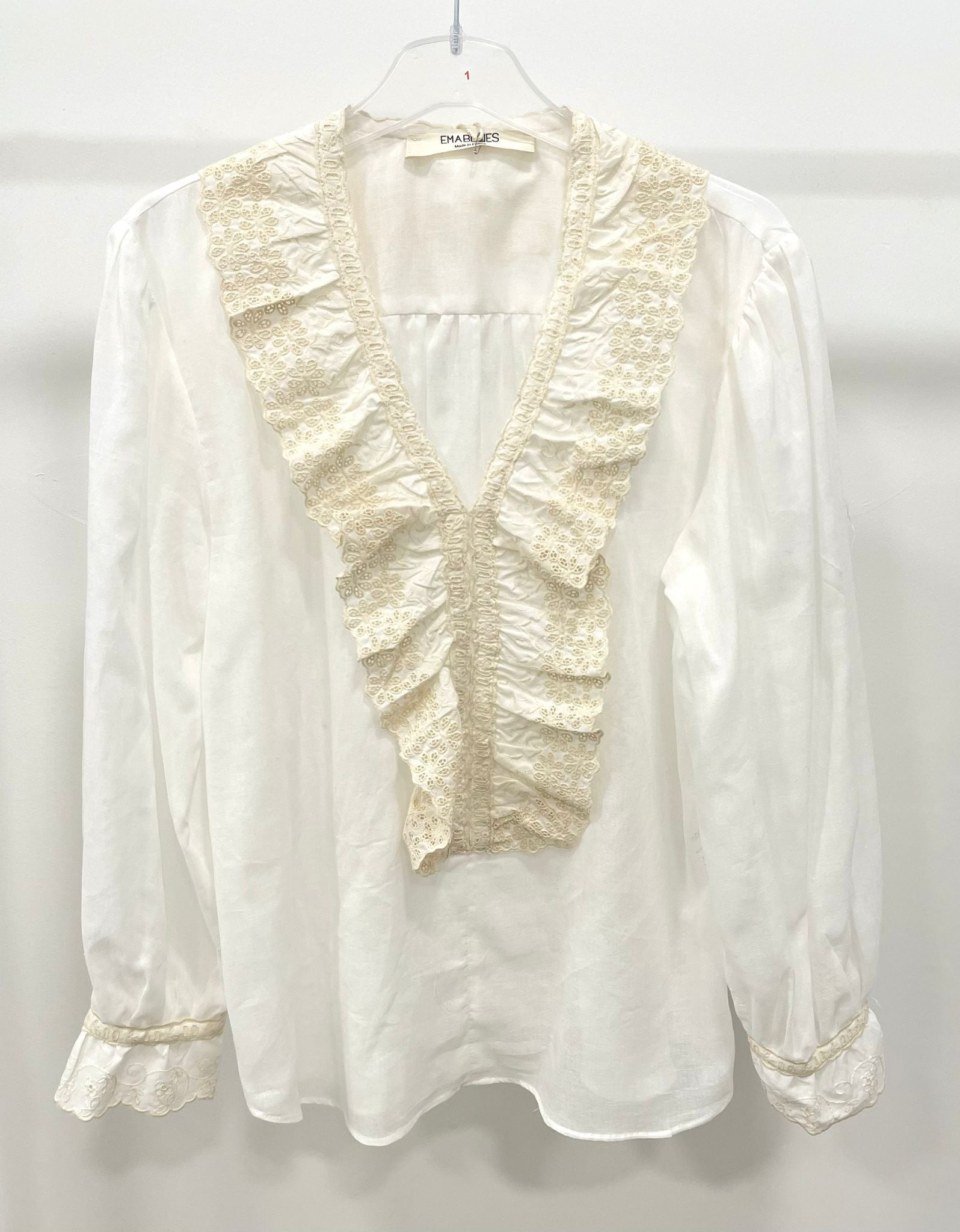 Lucie Cotton Blouse - Ema Blues - New Season