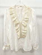 Load image into Gallery viewer, Lucie Cotton Blouse - Ema Blues - New Season
