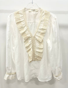 Lucie Cotton Blouse - Ema Blues - New Season
