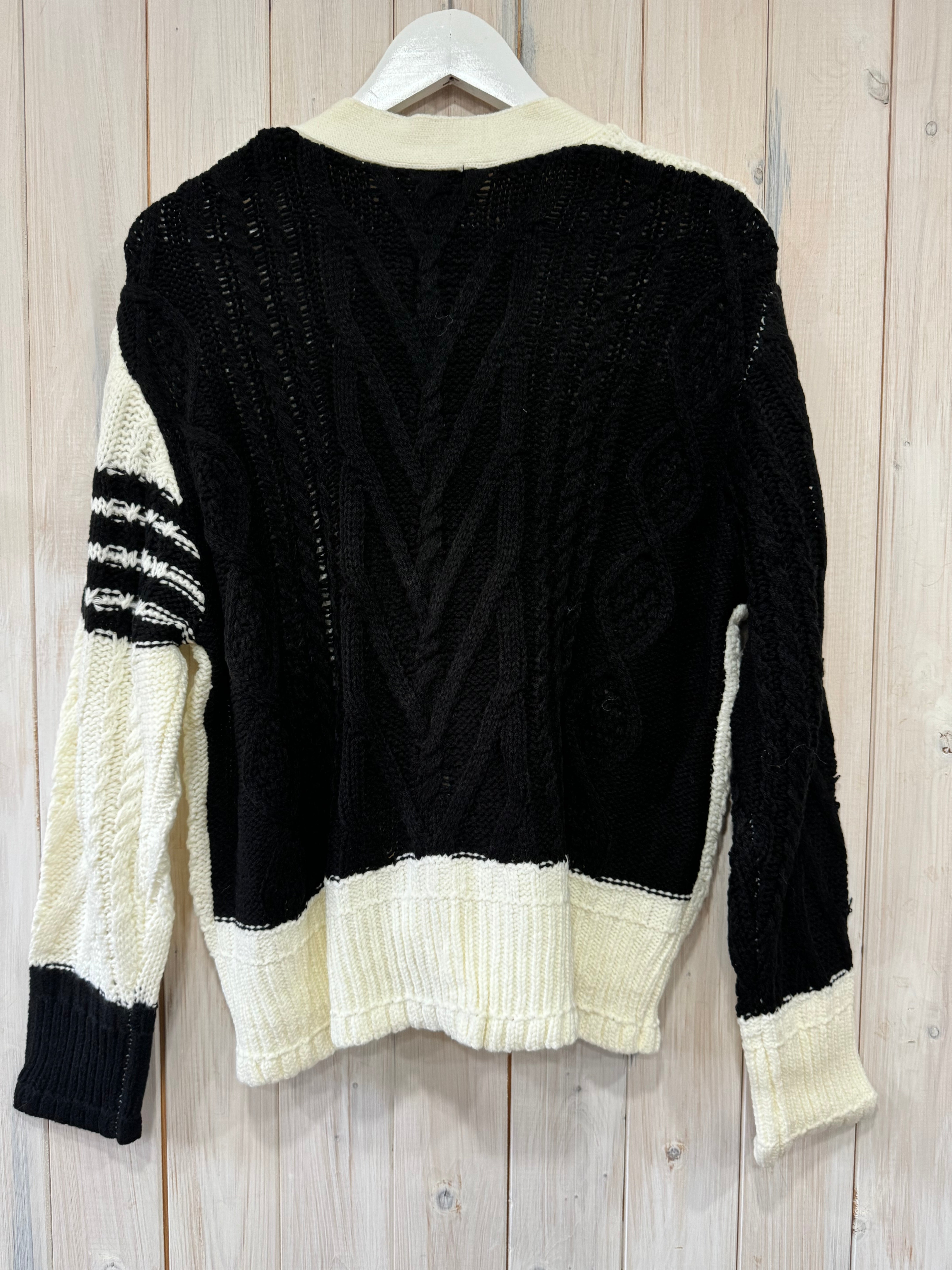 Monochrome Cardigan - New Season - Elan