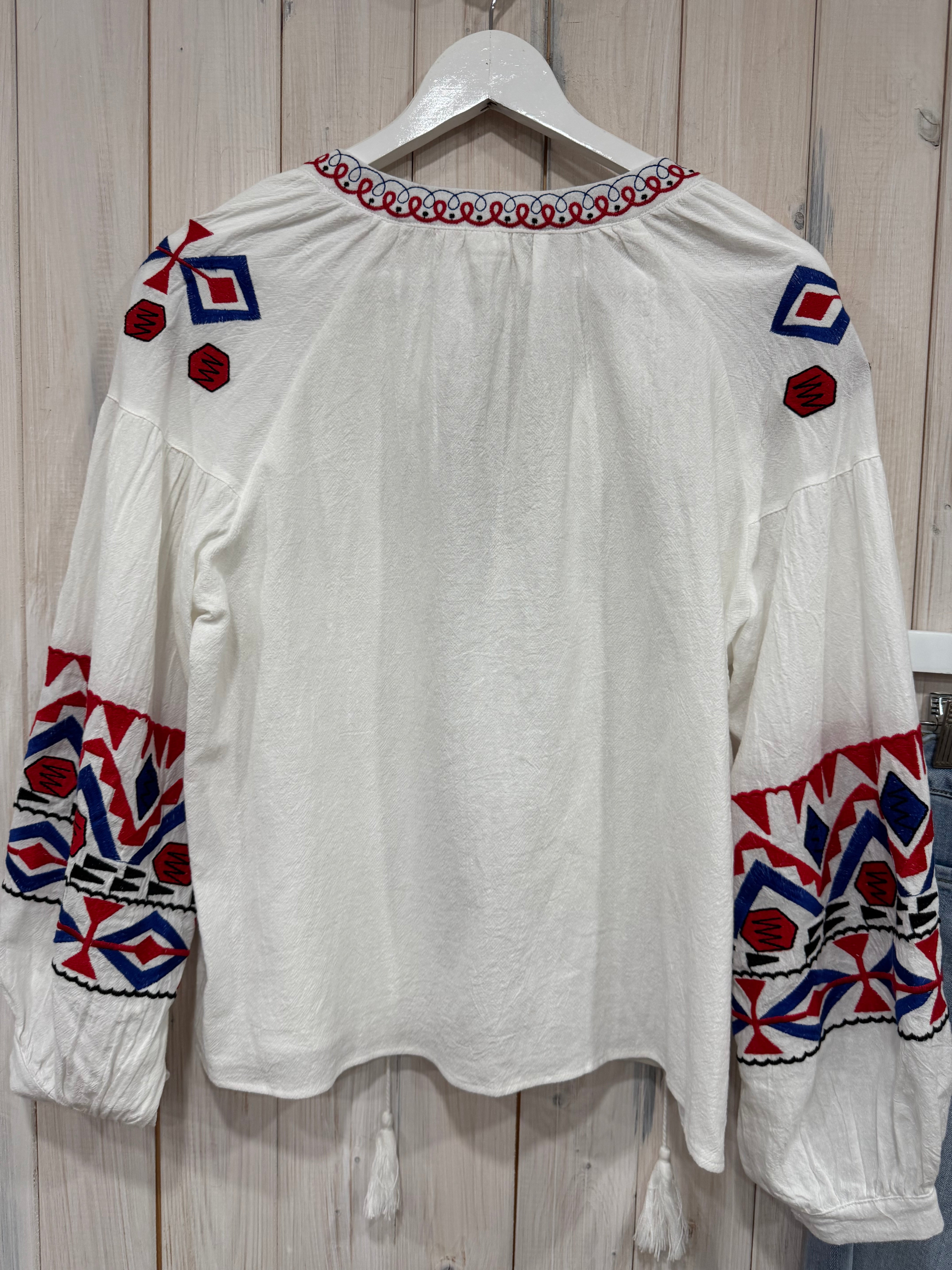 Embroidered Shacket - New Brand - Elia