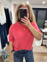 Load image into Gallery viewer, Livia Short Sleeve Jumper - 2 Colours - L'Atelier Parisien
