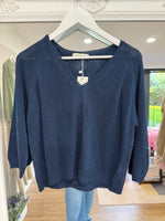 Load image into Gallery viewer, Summer V Neck Jumper - 4 Colours - Alexandre Laurent
