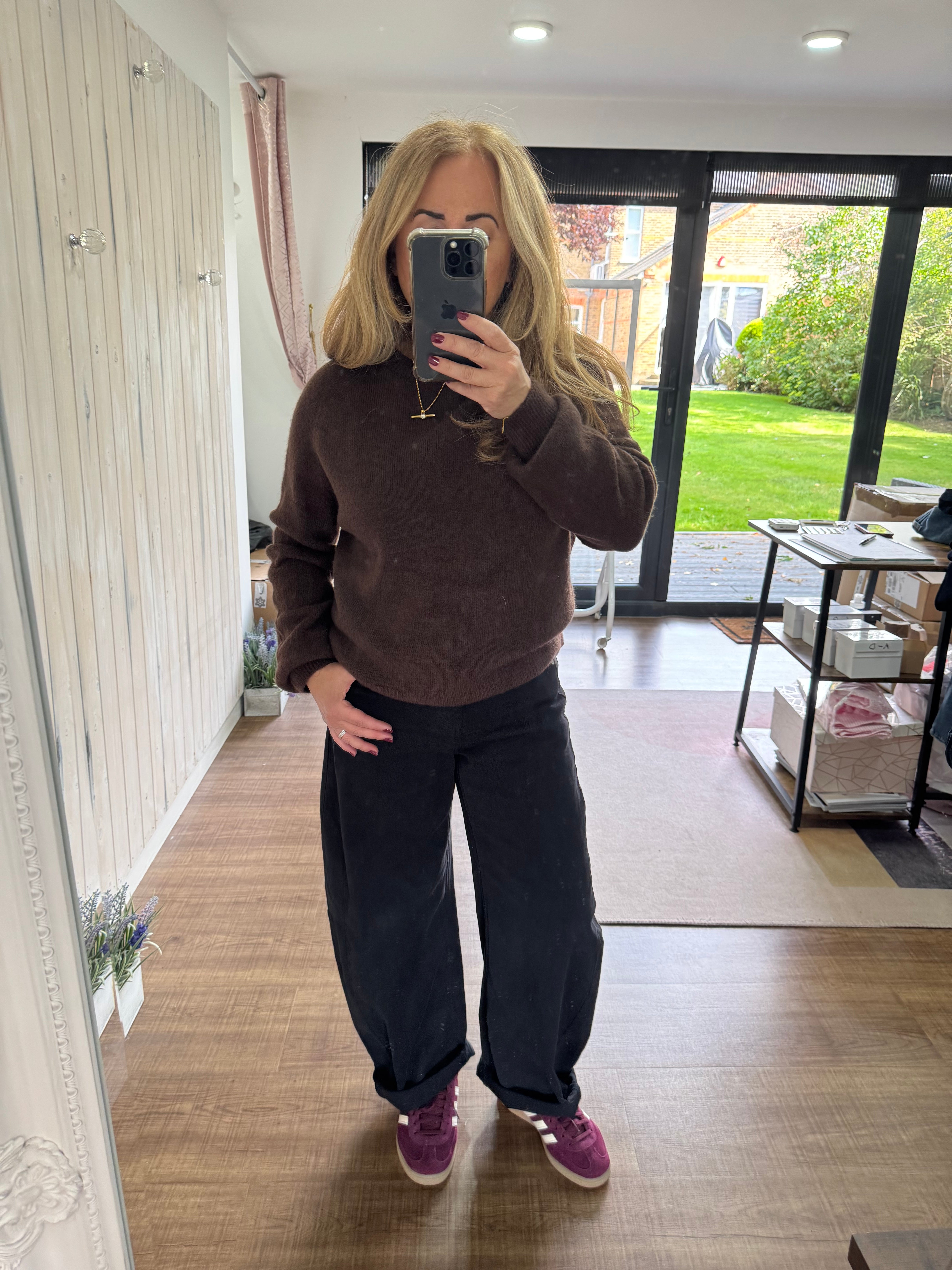 Barrel Leg Twill Jeans - 2 Colours - New Season
