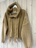 Load image into Gallery viewer, Rope Knitted Hoodie - 2 Colours - New Season
