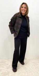 Load image into Gallery viewer, Panda Check Jacket - Ema Blues - New Season
