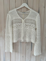 Load image into Gallery viewer, Corey Crochet Cardigan - New Colour - Biscote
