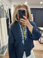 Load image into Gallery viewer, Malo Embroidered Jacket - New Season - Johanna
