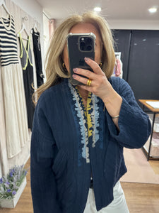 Malo Embroidered Jacket - New Season - Johanna