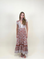 Load image into Gallery viewer, Indah Print Carmen Dress - Jaase
