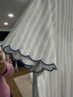 Load image into Gallery viewer, Stripe Scallop Blouse - New Season
