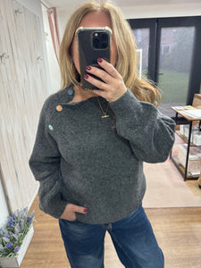 Bridie Button Jumper - New Season